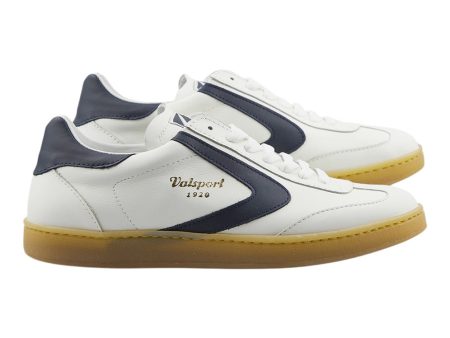 Valsport Olympia Leather Sneaker in Blue Supply