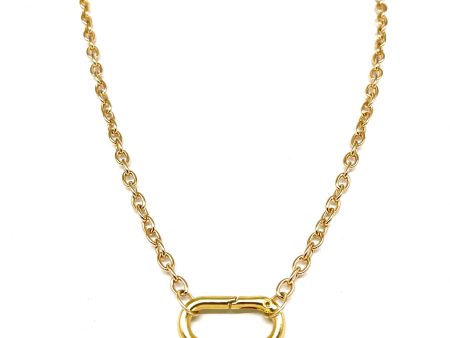 Haus of Alloy Long Link Chain with Oval Latch Clasp Sale