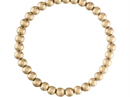 Alexa Leigh 5mm Gold Ball Bracelet Sale