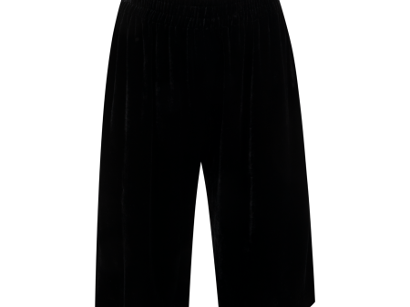 Fluid Velvet Bermuda Shorts (Womens) Online