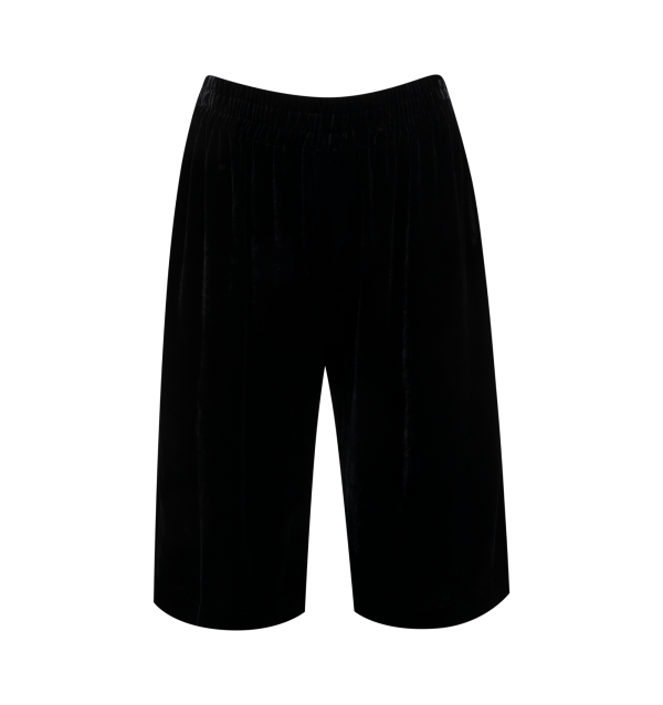 Fluid Velvet Bermuda Shorts (Womens) Online