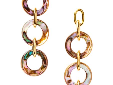 Chan Luu Mariner Earrings in Abalone Supply