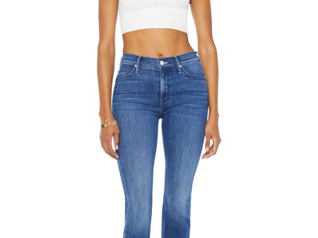 MOTHER Denim Mid Rise Dazzler Ankle Fray in Nothing Between Us Fashion