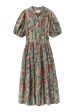 Trovata Birds of Paradis Hildie Dress in Tranquil Mist For Sale