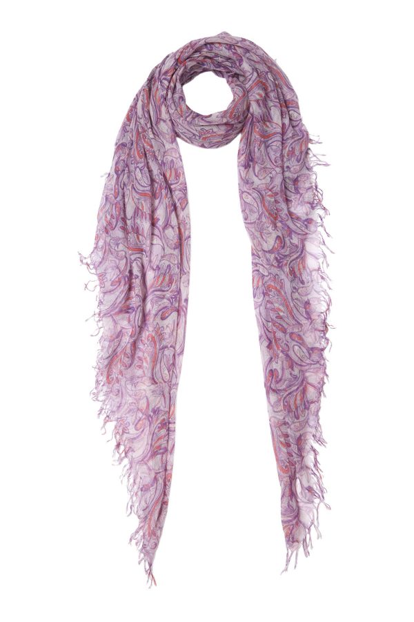 Chan Luu Free Bird Cashmere and Silk Scarf Fashion