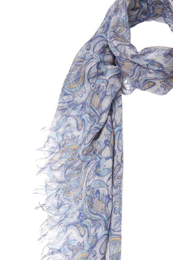 Chan Luu Free Bird Cashmere and Silk Scarf Fashion