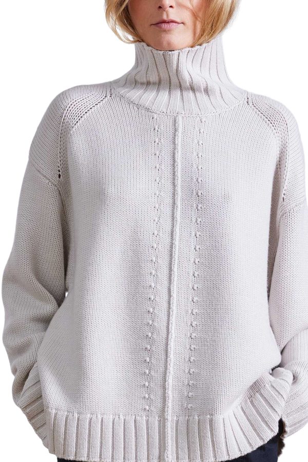 Apiece Apart Ida Turtleneck in Cream Supply