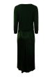 Michael Stars Nadia 2-in-1 Dress in Dark Matcha For Sale