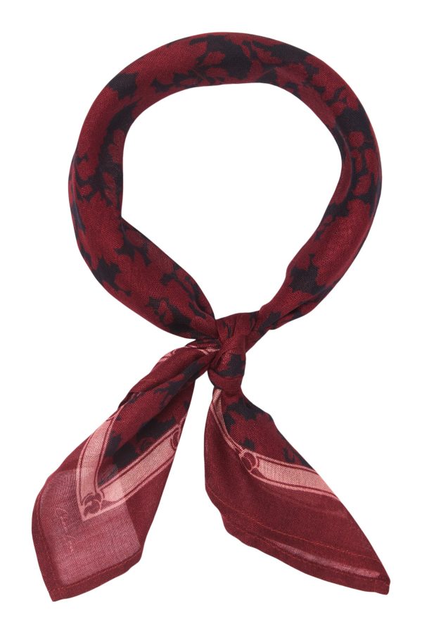 Chan Luu Vintage Floral Scarf Hot on Sale