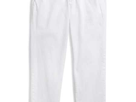 Frank & Eileen Wicklow Italian Chino in White on Sale