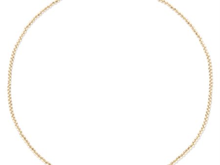 Alexa Leigh 2mm Gold Ball Necklace on Sale