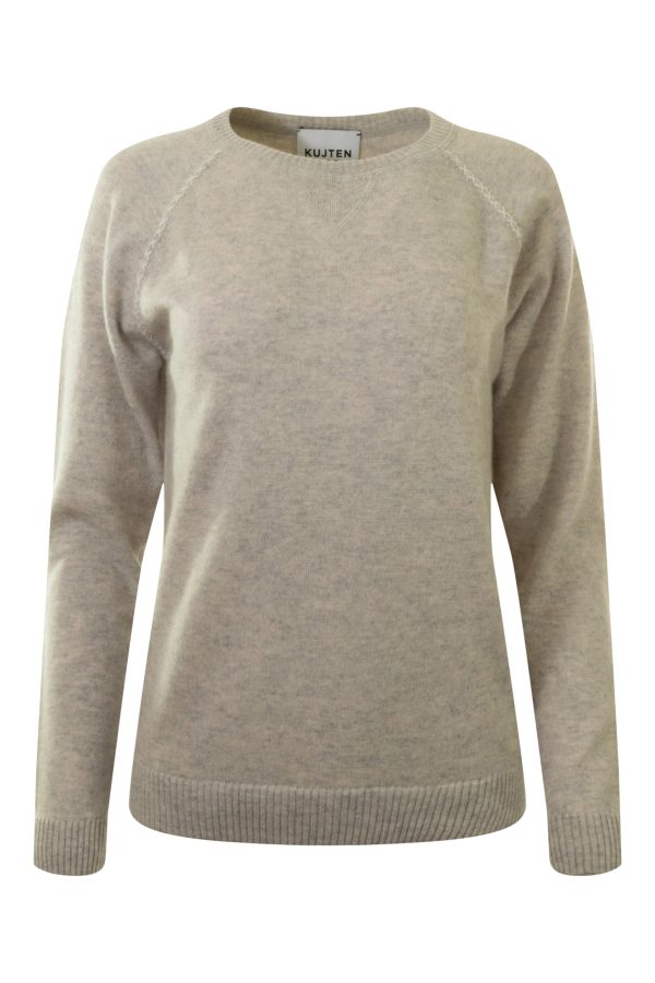 Kujten Ina Cashmere Raglan Crew Sale