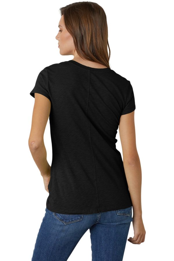 Velvet Odelia Cotton Scoop Neck Tee Online Hot Sale