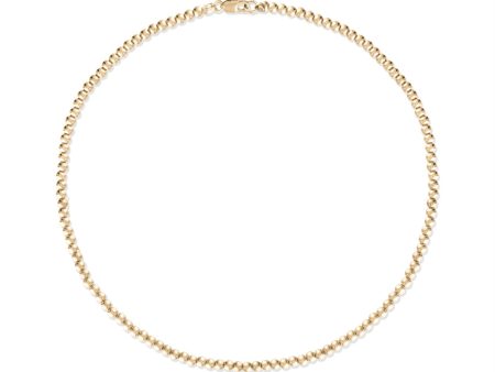 Alexa Leigh 3mm Gold Ball Necklace For Discount