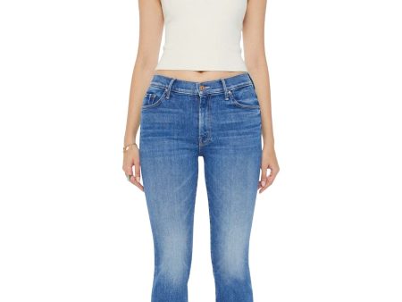 MOTHER Denim Insider Crop Step Fray in Different Strokes Sale