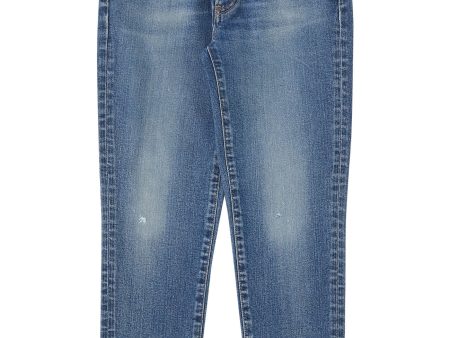 Moussy Denim Rhett Skinny High Rise Jeans in Dark Blue Cheap