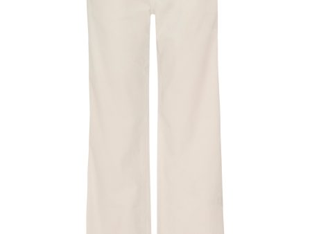 AMO Denim Lois Trouser in Bone Online Hot Sale