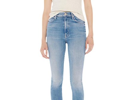 MOTHER Denim The Swooner Rascal Ankle Fray in Let s Trip Online Hot Sale