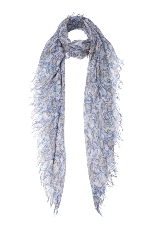 Chan Luu Free Bird Cashmere and Silk Scarf Fashion