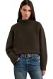 Nili Lotan Omaira Sweater in Dark Pine Online Hot Sale