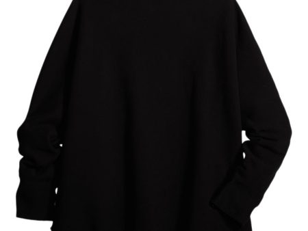 Frank & Eileen Effie Funnel Neck Capelet in Black For Discount