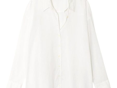 Xirena Berkley Shirt in White Hot on Sale