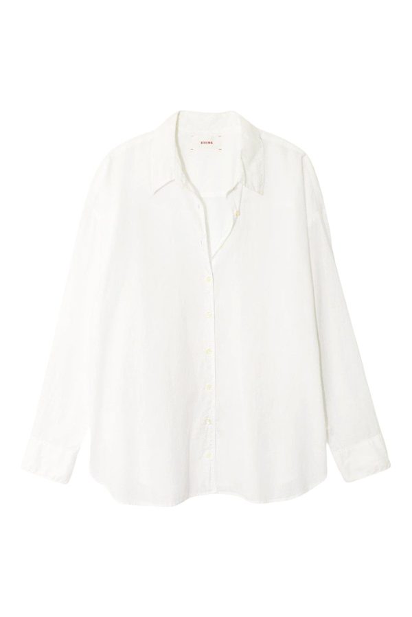 Xirena Berkley Shirt in White Hot on Sale