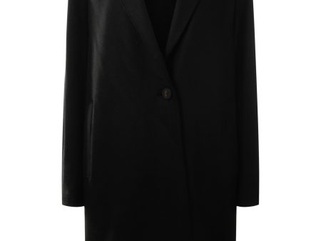 Harris Wharf London Oversized Cashmere Blend Overcoat in Black For Sale