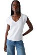 Michael Stars Tati Power Shoulder Top Fashion