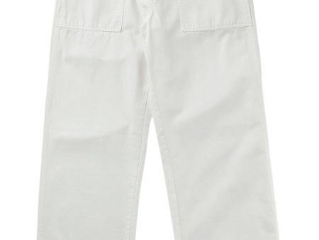 G1 Surplus Wide Leg Pants in White Supply