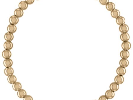 Alexa Leigh 4mm Gold Ball Bracelet Fashion