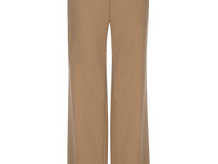 Frame Denim Easy Slim Crop Pant in Light Camel Online Hot Sale