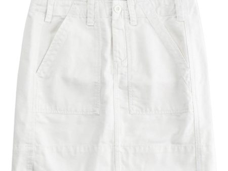 G1 Jane Mini Skirt in White Hot on Sale