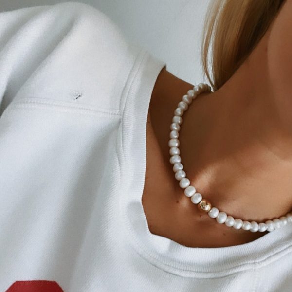 Alexa Leigh Pearl Girl Necklace Online Sale