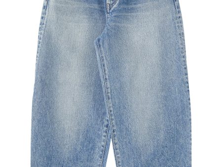 Moussy Denim Ecorse Round Jeans in Blue For Cheap