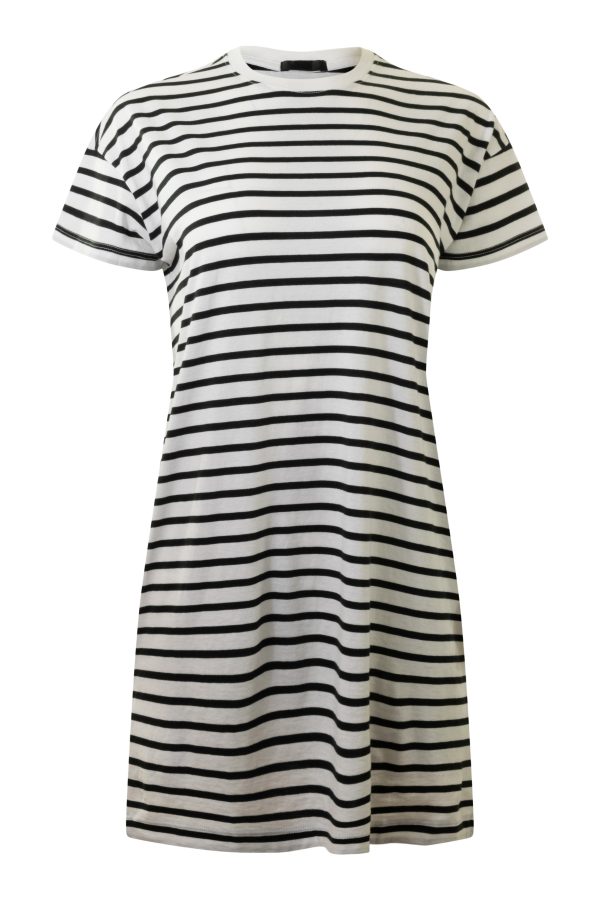 ATM Classic Jersey Stripe Dress Online