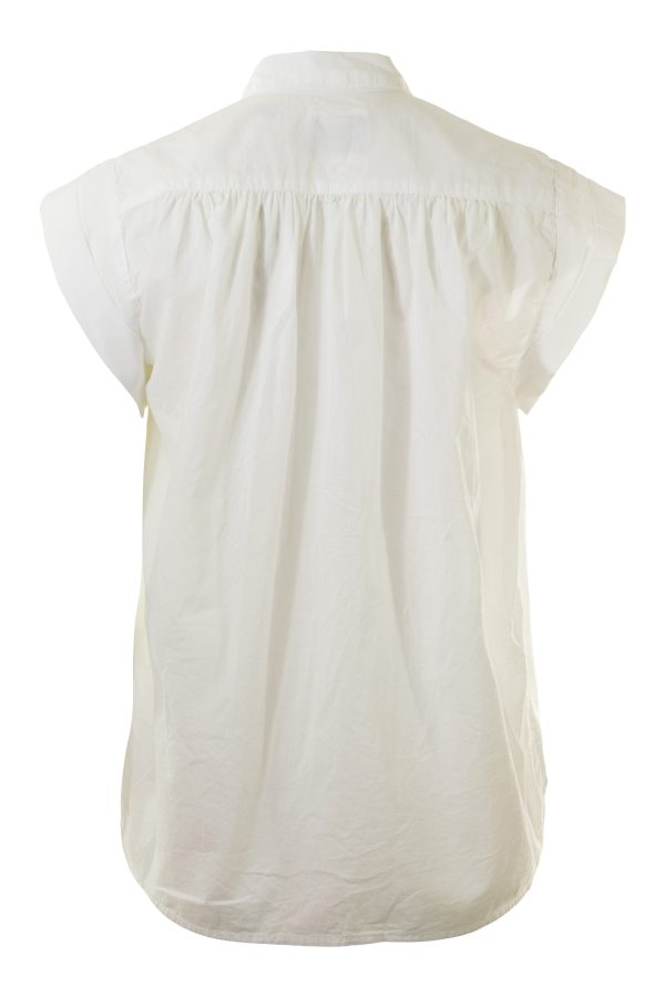 A Shirt Thing Liv Cabo Shirt in White For Discount