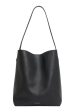 Mansur Gavriel Everyday Cabas Bag in Black Leather Hot on Sale