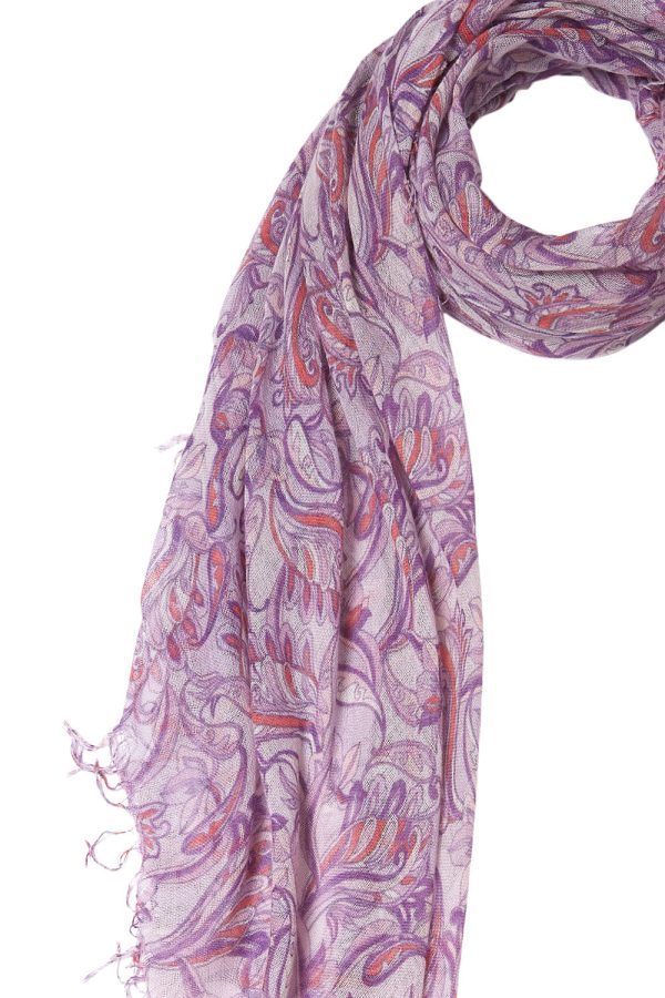 Chan Luu Free Bird Cashmere and Silk Scarf Fashion