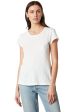 Velvet Odelia Cotton Scoop Neck Tee Online Hot Sale