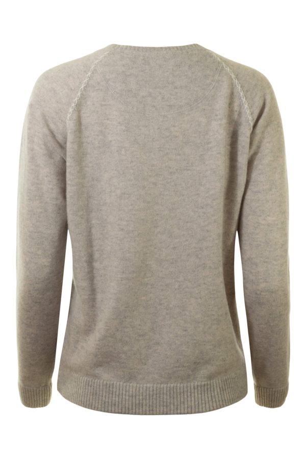 Kujten Ina Cashmere Raglan Crew Sale