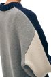 White & Warren Colorblock Sweater in Navy Combo on Sale