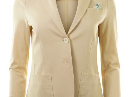 Circolo 1901 Slim Fit Jacket in Sugar Online Sale