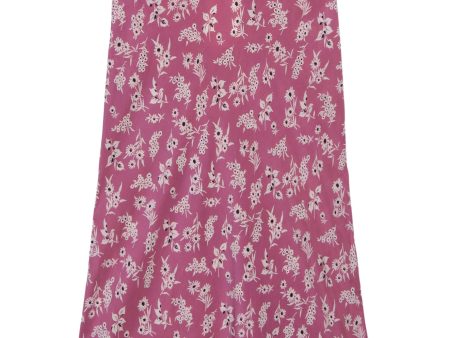 The Great Seabank Skirt in Aubergine Field Bloom Print Supply