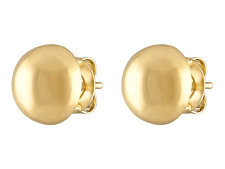 Alexa Leigh Gold Ball Studs in Yellow Gold Cheap