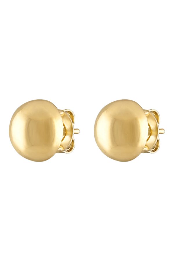 Alexa Leigh Gold Ball Studs in Yellow Gold Cheap